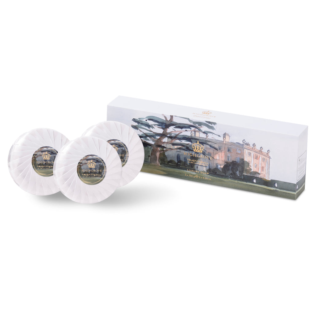 Highgrove Luxury Triple Soap by Truefitt & Hill