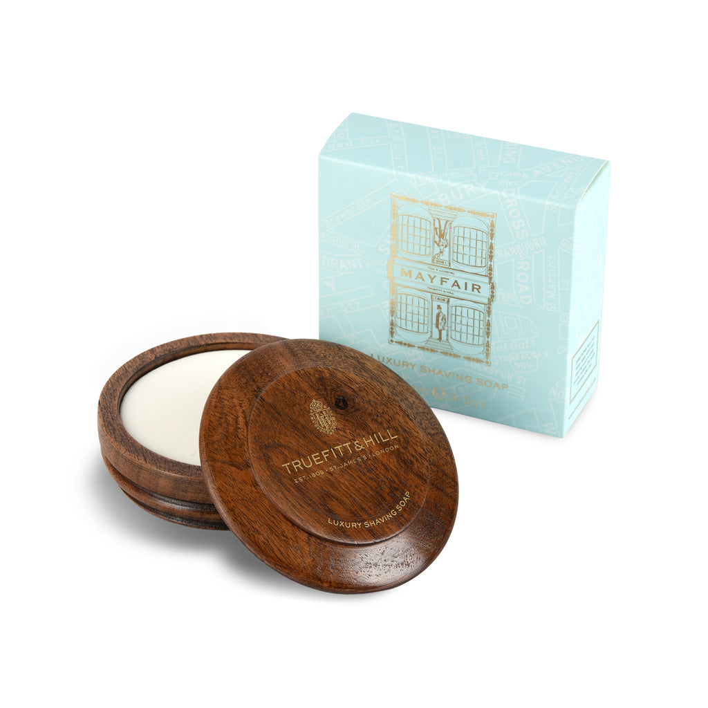 Mayfair Shaving Soap Wooden Bowl