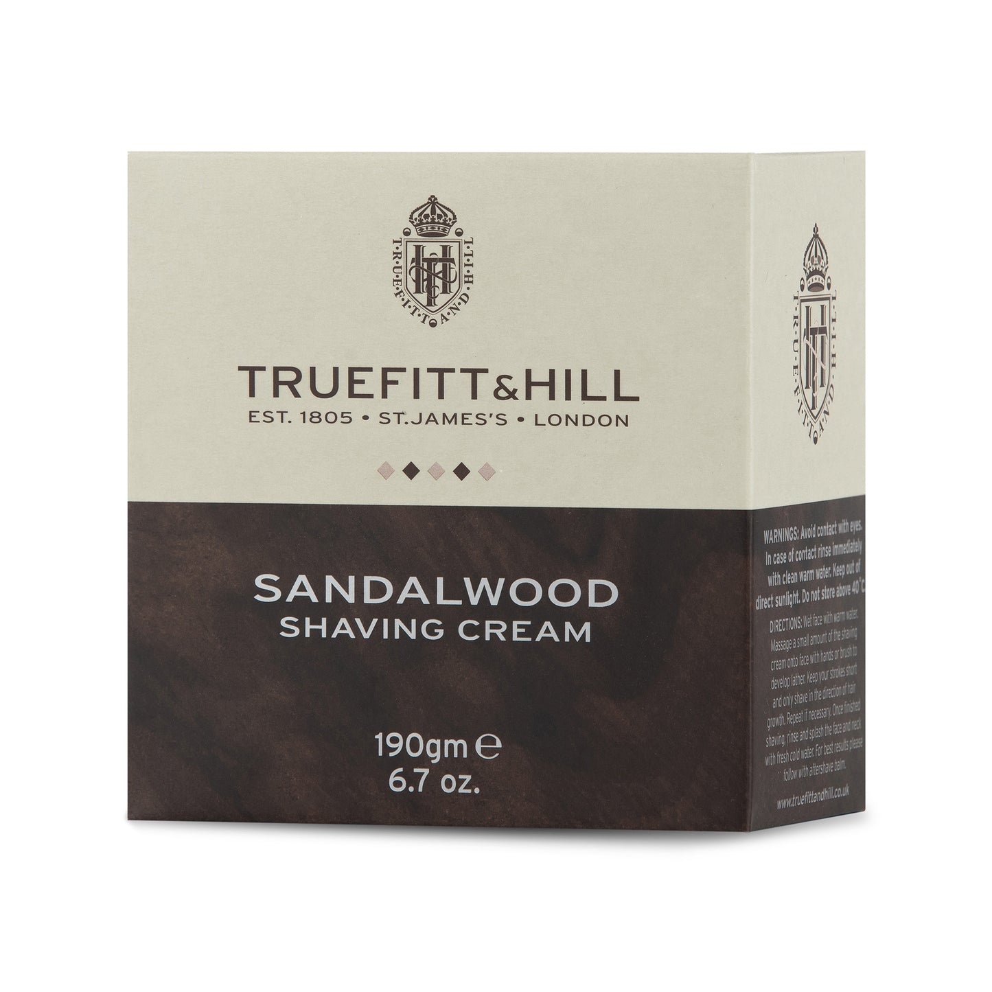 Sandalwood Shaving Cream Bowl