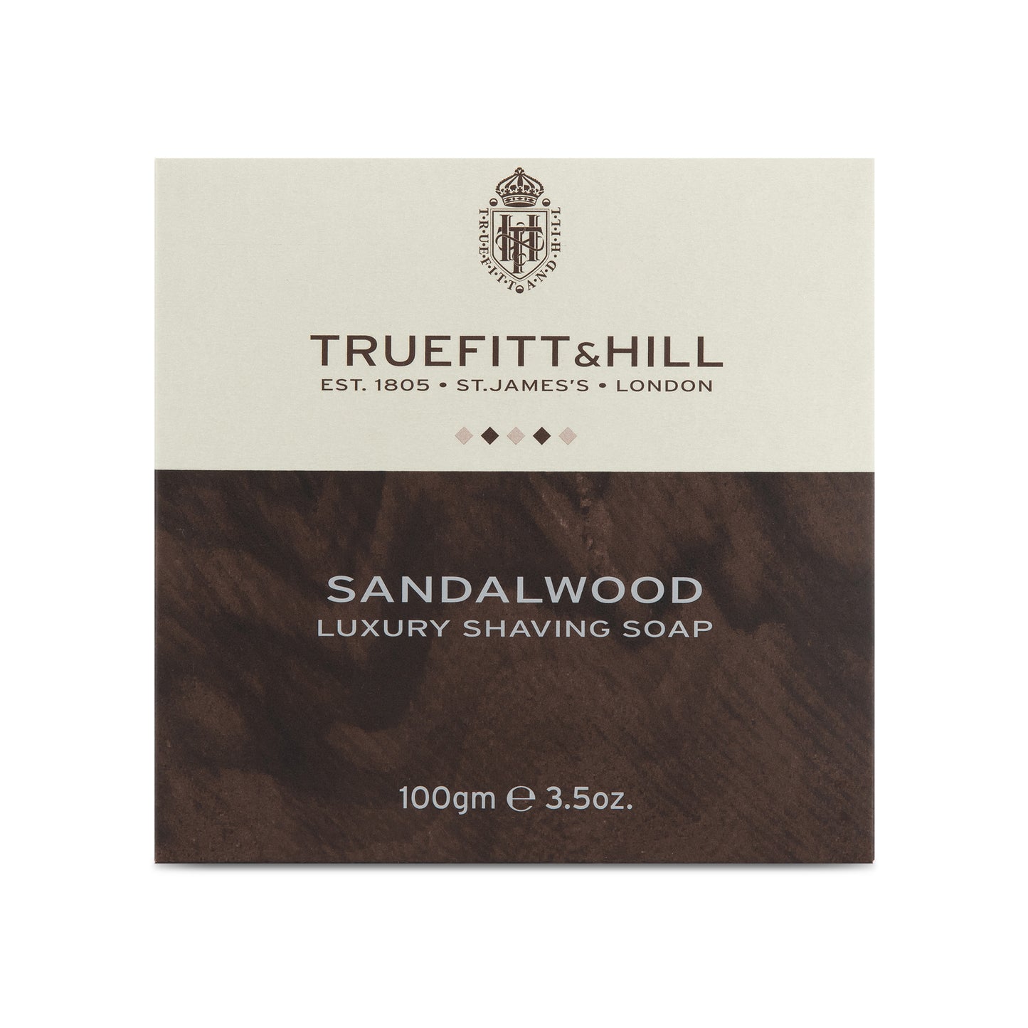 Sandalwood Luxury Shaving Soap In Wooden Bowl