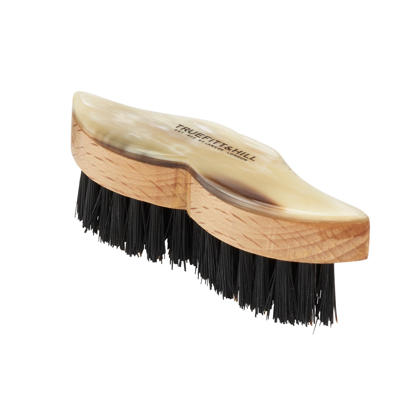 Beechwood Moustache Brush