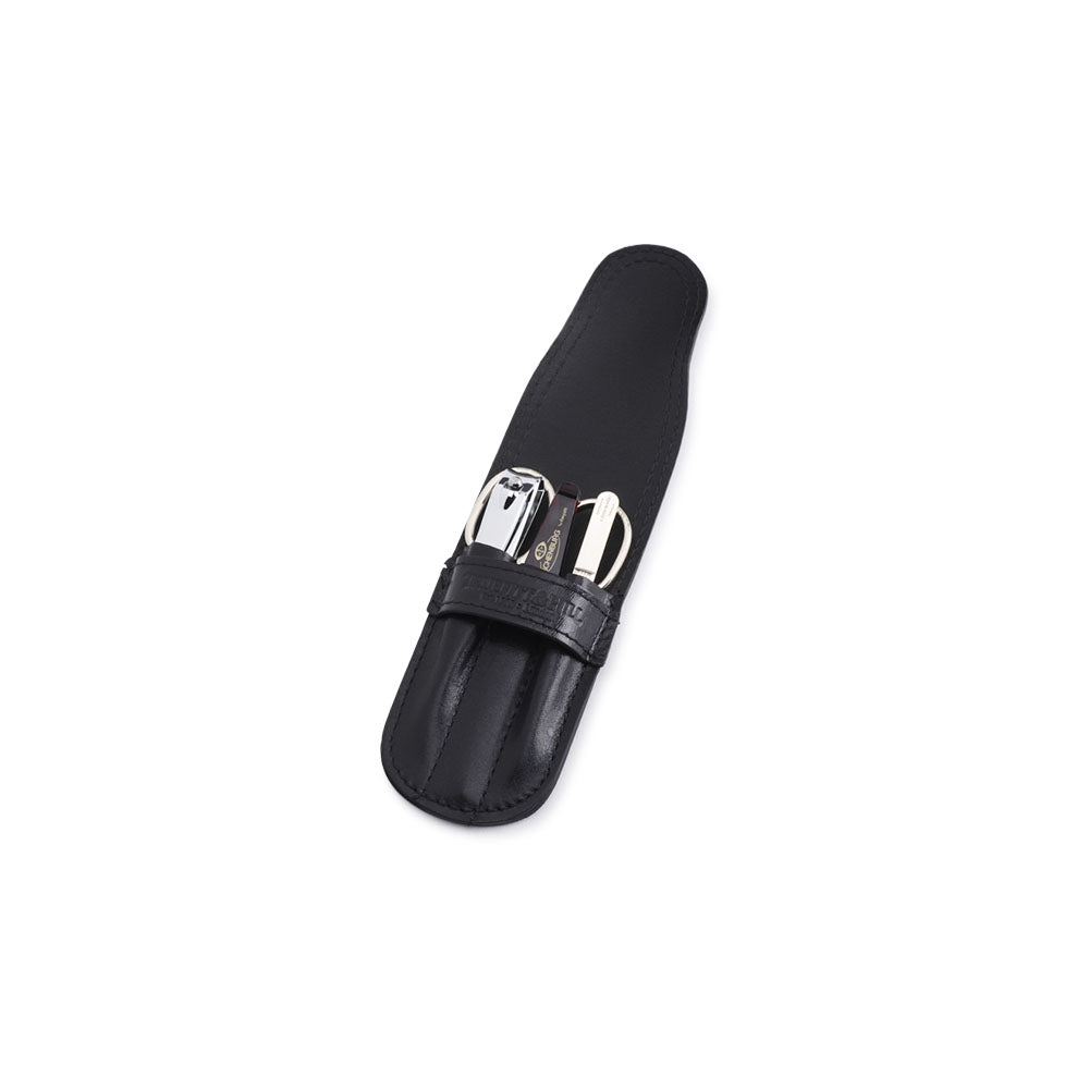 Small Leather Manicure Set 4 Piece