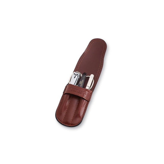 Small Leather Manicure Set - 4 Piece